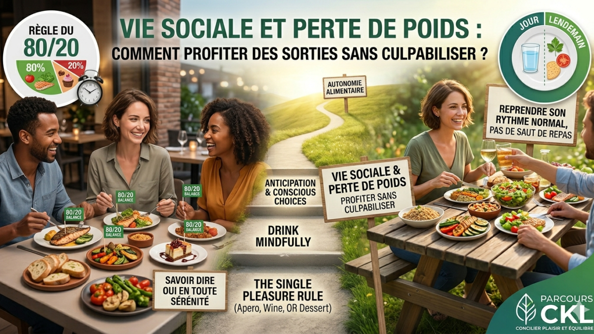 Vie sociale et perde poids