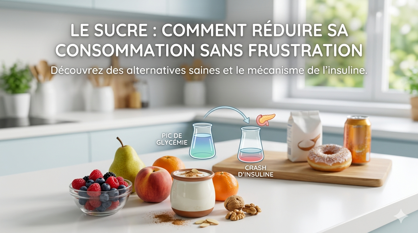 Le sucre : Comment réduire sa consommation sans frustration ?